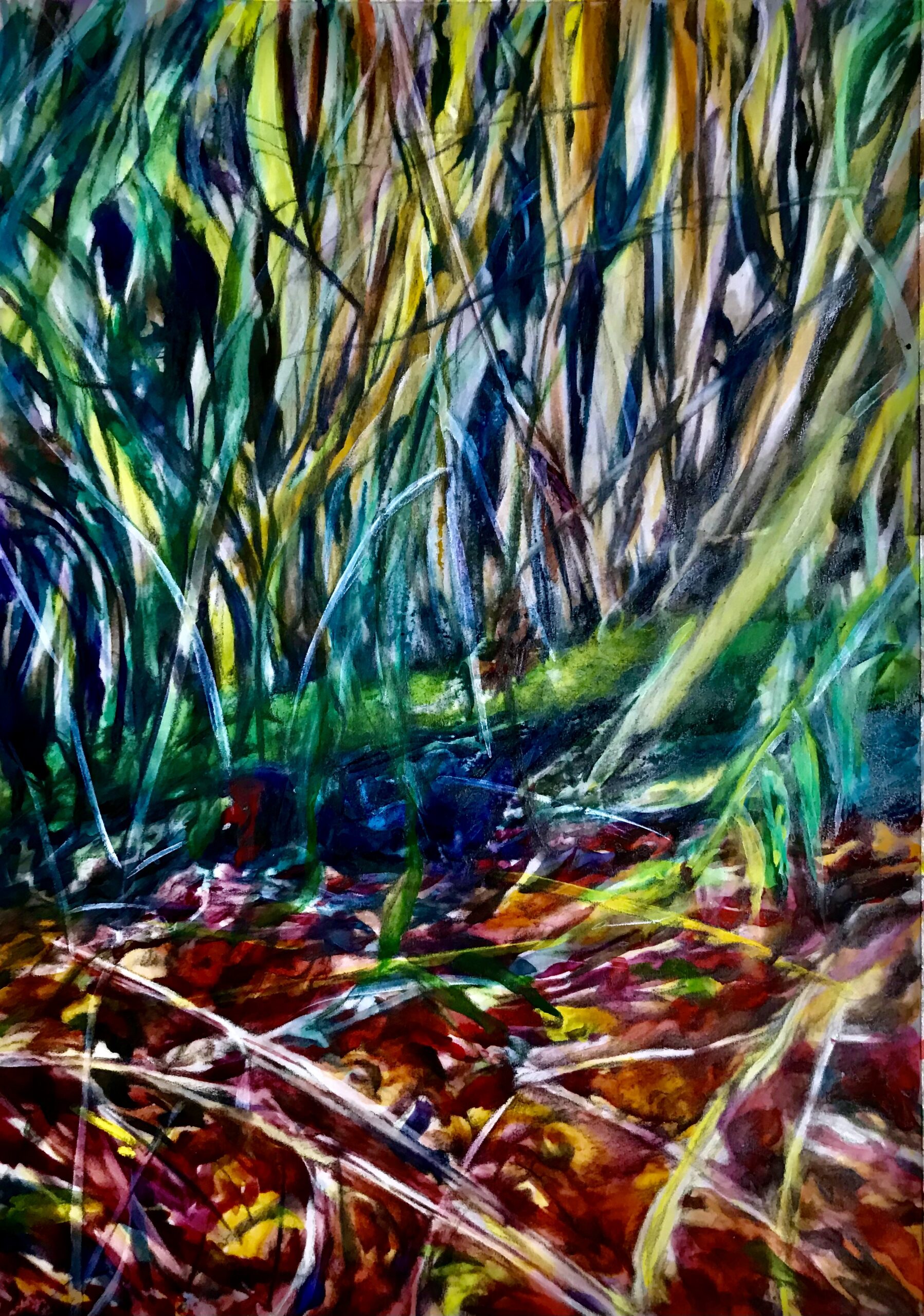 Nature 4, aquarelle sur calque - 2021 Nature 4, aquarelle sur calque - 2021