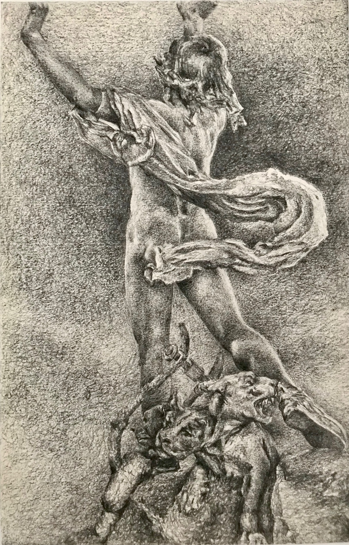 Hercule et Cerbère, mine graphite - 2021 Hercule et Cerbère, mine graphite - 2021