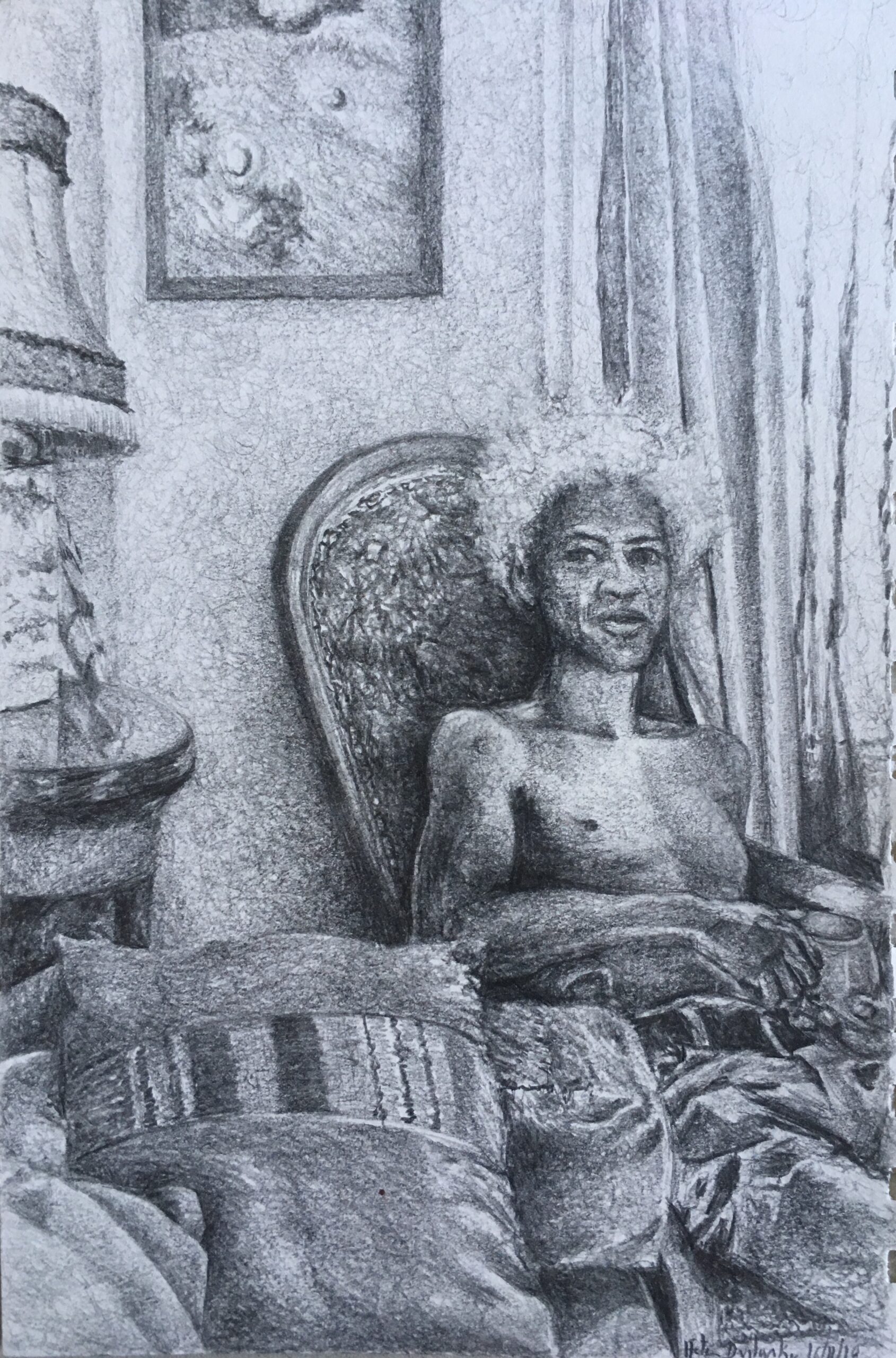Le marquis roturier, mine graphite -2018 Le marquis roturier, mine graphite -2018
